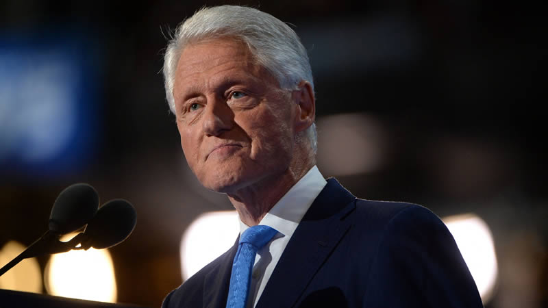 Ex president Bill Clinton