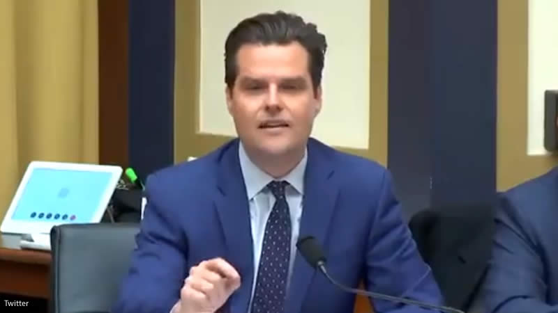 American lawyer Matt Gaetz