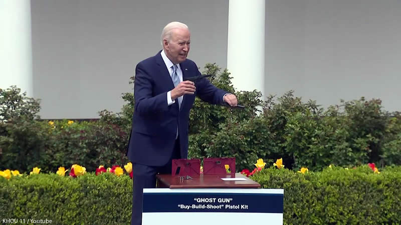 Biden Announces Crackdown ghost guns