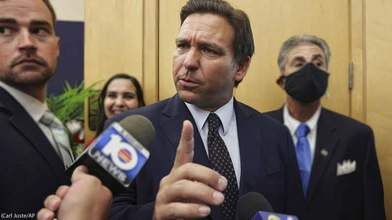 American politician Ron DeSantis