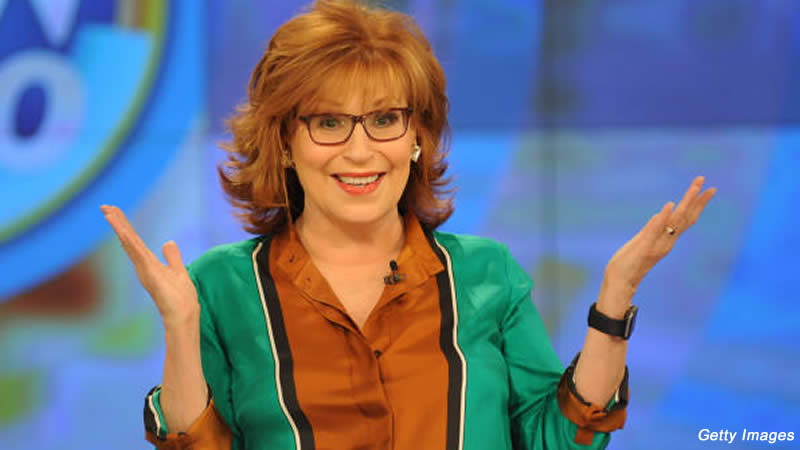 joy behar few words donald trump