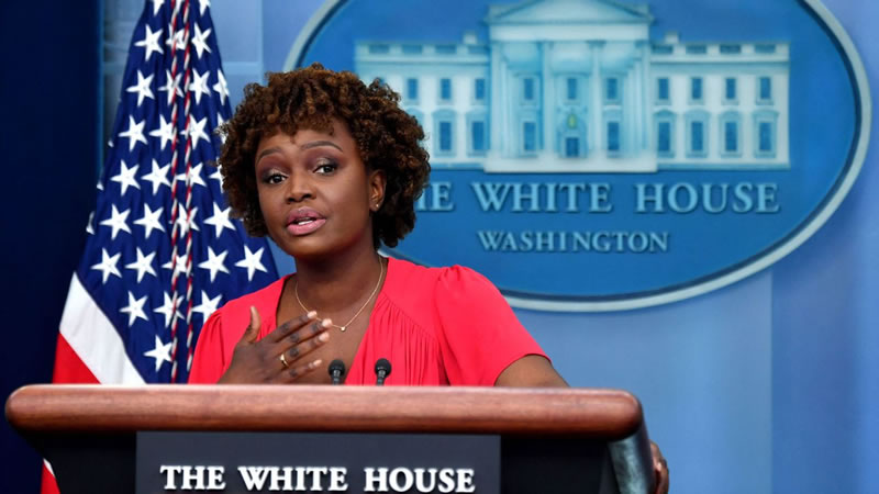 White House Press Secretary Karine Jean-Pierre